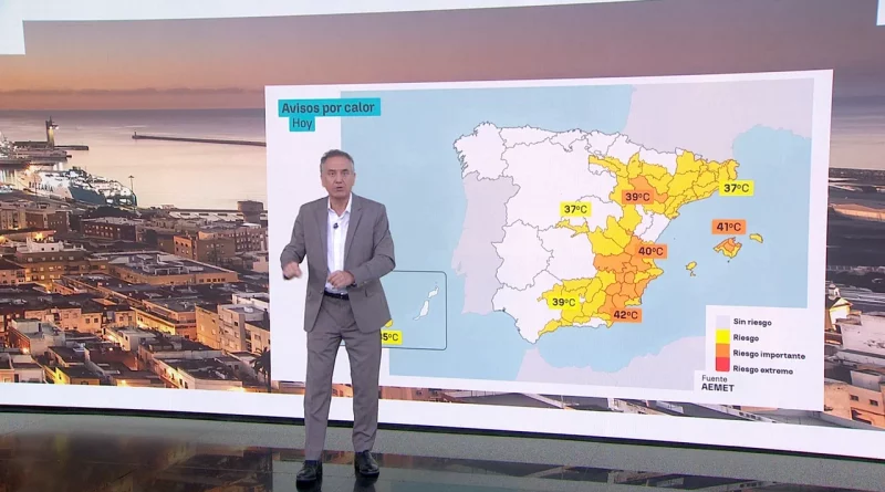 Reventón térmico: España sufre calor extremo antes del amanecer