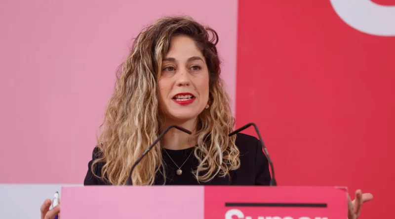 Lara Hernández dimite de Sumar: denuncia campaña de desprestigio y archivo de acoso