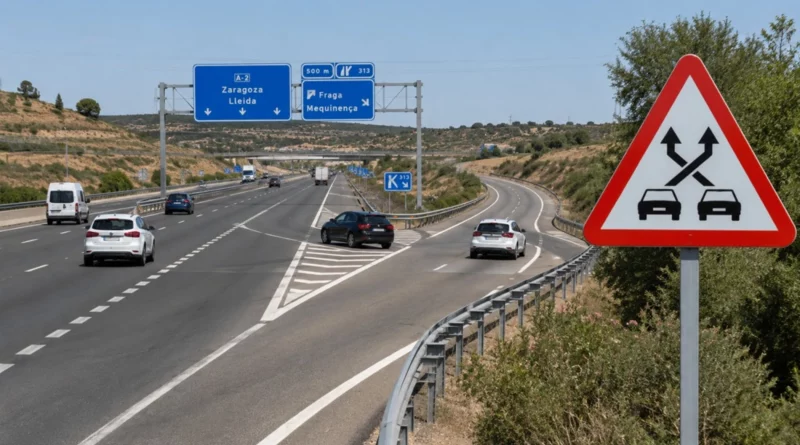 Señal P-35 España: Descubre el significado de la 'señal trenzada' de la DGT