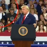 Mitín de Trump: Asistente imita al expresidente y se hace viral en Georgia