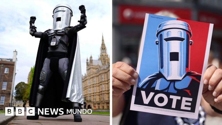Count Binface deja en ridículo a Nigel Farage y la ultraderecha